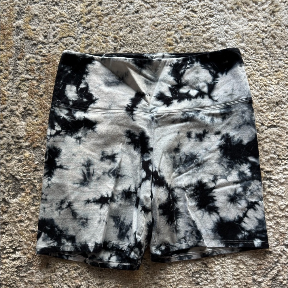 Pink Monochrome Tie-Dye Shorts